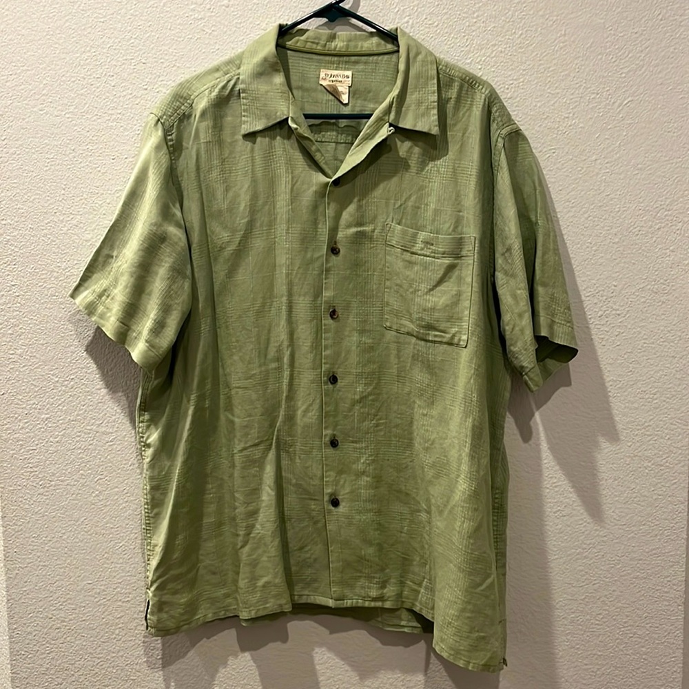 Men’s organic linen shirt